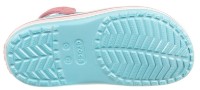 Шлёпанцы детские Crocs Crocband Clog K Ice Blue/White, s.33-34 фото №3 — интернет-магазин Desire.md
