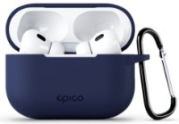 Husă pentru căști Epico Silicone Outdoor Cover Airpods Pro 2 Dark Blue imaginea #2 — magazin online Desire.md