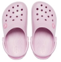 Шлёпанцы детские Crocs Crocband Clog K Pink, s.29-30 фото №7 — интернет-магазин Desire.md