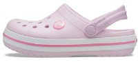 Шлёпанцы детские Crocs Crocband Clog K Pink, s.30-31 фото №3 — интернет-магазин Desire.md