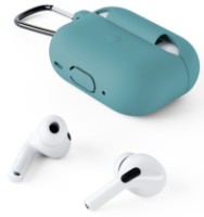 Чехол для наушников Epico Silicone Outdoor Cover Airpods Pro 2 Green фото №3 — интернет-магазин Desire.md