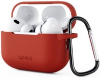 Husă pentru căști Epico Silicone Outdoor Cover Airpods Pro 2 Red