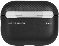 Husă pentru căști Native Union Classic Airpods Pro 2 Case-Black- Leather (APPRO2-LTHR-BLK) imaginea #2 — magazin online Desire.md