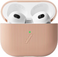 Husă pentru căști Native Union Curve Case for AirPods gen 3 Peach (APCSE-CRVE-PCH-V2) imaginea #2 — magazin online Desire.md