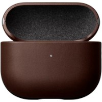 Husă pentru căști Nomad Modern Leather Case Apple Airpods 2021 Brown imaginea #4 — magazin online Desire.md