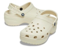 Șlapi pentru femei Crocs Classic Platform Clog W Bone, s.41-42 imaginea #7 — magazin online Desire.md