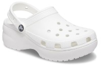 Șlapi pentru femei Crocs Classic Platform Clog W White, s.36-37 imaginea #2 — magazin online Desire.md