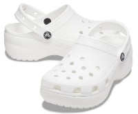 Șlapi pentru femei Crocs Classic Platform Clog W White, s.41-42 imaginea #5 — magazin online Desire.md