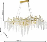 Люстра Cellini Grapedrop CLN1001-L120 фото №3 — интернет-магазин Desire.md