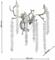 Candelabru de perete Cellini Grapedrop CLN1002-2W imaginea #3 — magazin online Desire.md
