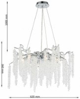 Lustră Cellini Grapedrop CLN1002-D62 imaginea #3 — magazin online Desire.md