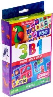 Настольная игра Las Igras 3в1: мемо, лото, домино (7160242) фото №1 — интернет-магазин Desire.md