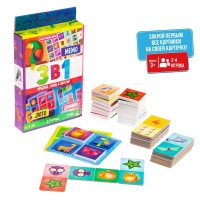 Настольная игра Las Igras 3в1: мемо, лото, домино (7160242) фото №2 — интернет-магазин Desire.md