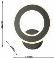 Candelabru de perete Flitz Leuchten Disco (FL642-1W) imaginea #3 — magazin online Desire.md