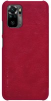 Husa de protecție Nillkin Xiaomi Redmi Note 10/Note 10S Qin LC Red imaginea #2 — magazin online Desire.md