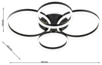 Люстра Flitz Leuchten Ledi (FL645-4C) фото №3 — интернет-магазин Desire.md