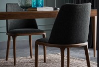 Обеденный стол Dogtas Logan 3200378943/3200378941 Black/Walnut фото №3 — интернет-магазин Desire.md