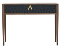 Masă consolă Dogtas Logan 3200378944/3200378946 Black/Walnut/Gold imaginea #1 — magazin online Desire.md