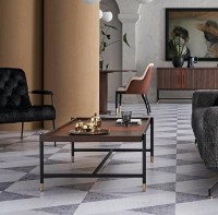 Măsuţă cafea Dogtas Matilda 3120007343 Walnut/Black imaginea #4 — magazin online Desire.md