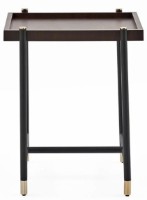 Măsuţă cafea Dogtas Matilda 3120007344 Walnut/Black imaginea #3 — magazin online Desire.md