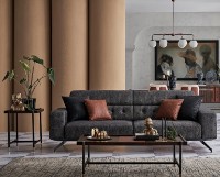 Măsuţă cafea Dogtas Matilda 3120007344 Walnut/Black imaginea #2 — magazin online Desire.md