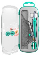 Compas pentru desen tehnic Erich Krause Pastel Bloom Green (61440) imaginea #9 — magazin online Desire.md