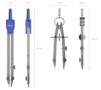 Готовальня Erich Krause University (46134) фото №4 — интернет-магазин Desire.md