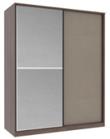 Dulap cu uşi glisante Dogtas Nova 3200400334 Walnut/Cappuccino