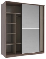 Dulap cu uşi glisante Dogtas Nova 3200400334 Walnut/Cappuccino imaginea #3 — magazin online Desire.md