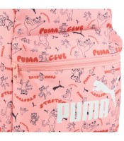 Школьный рюкзак Puma Phase Aop Small Backpack Pink Fruit/Stretchy Cat Aop фото №3 — интернет-магазин Desire.md
