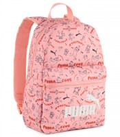 Школьный рюкзак Puma Phase Aop Small Backpack Pink Fruit/Stretchy Cat Aop фото №1 — интернет-магазин Desire.md