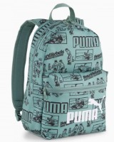 Школьный рюкзак Puma Phase Small Backpack Green Moon/Mid 90ies фото №1 — интернет-магазин Desire.md