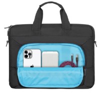 Geanta laptop Rivacase 7521 Eco Black imaginea #8 — magazin online Desire.md