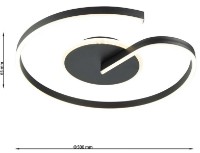 Люстра Flitz Leuchten Spiral (FL647-C50) фото №3 — интернет-магазин Desire.md