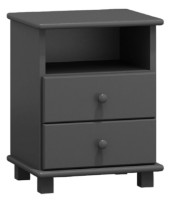 Прикроватная тумба Poland SN105 42x55x35cm Gray фото №1 — интернет-магазин Desire.md