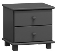 Прикроватная тумба Poland SN108 42x41x33cm Gray фото №1 — интернет-магазин Desire.md