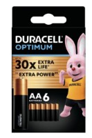 Набор батареек Duracell Optimum AA LR06 6pcs