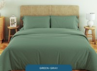 Постельное бельё Relaxe Home Soft Dreams Green-Gray 200x220 (021672)