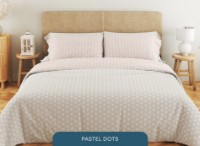 Lenjerie de pat Relaxe Home Soft Dreams Pastel Dots 200x220 (021413)