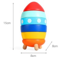 Пирамидка New World Rocket (JHTOY-938) фото №4 — интернет-магазин Desire.md