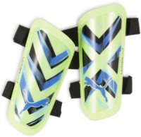 Protecție picior fotbal Puma Ultra Light Strap Football Shin Guards Fizzy Apple/Bluemazing, s.M imaginea #1 — magazin online Desire.md