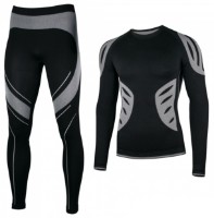 Мужской термокомплект Art.MaSter Viken Active Black/White, s.L