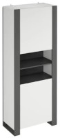 Шкаф Magnusplus Combo CO8 796x2000x421 Grafit/Alb фото №1 — интернет-магазин Desire.md