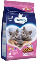 Сухой корм для кошек PreVital Junior with Chicken 950g