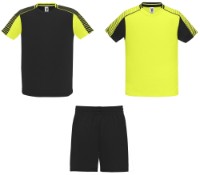 Costum sportiv pentru copii Roly Juve 0525 Fluor Yellow/Black, s.8 years imaginea #1 — magazin online Desire.md