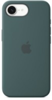 Husa de protecție Apple iPhone 16e Silicone Case Lake Green imaginea #1 — magazin online Desire.md