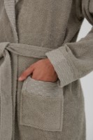 Halat de baie Bumbacel 1036_HBM2203 Dark Grey, s.XXXL imaginea #2 — magazin online Desire.md