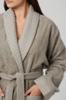 Halat de baie Bumbacel 1036_HBM2203 Dark Grey, s.XXXL imaginea #3 — magazin online Desire.md