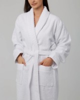 Halat de baie Bumbacel 1036_HBM2203 White, s.M imaginea #3 — magazin online Desire.md