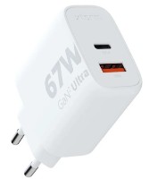 Зарядное устройство Xtorm Ultra-Wall 67W GaN2 White (XEC067) фото №1 — интернет-магазин Desire.md